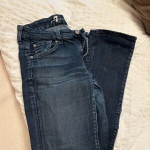 7 for all mankind jeans. Fit like size 24.